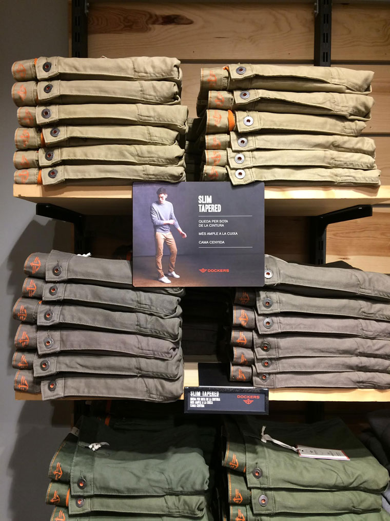 Dockers Fit Navigation